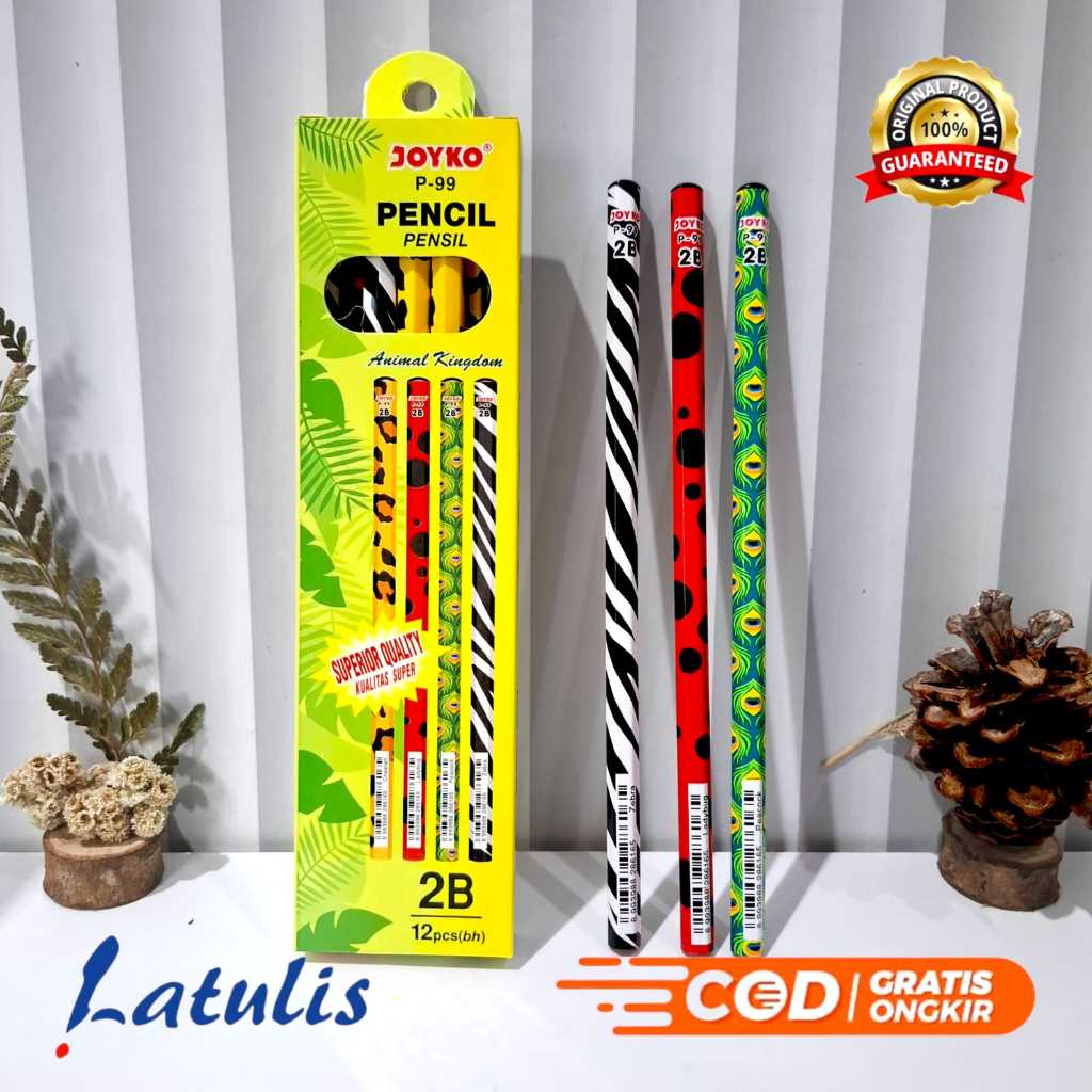 

Pencil Pensil Joyko P-99 2B 1 BOX 12 PCS