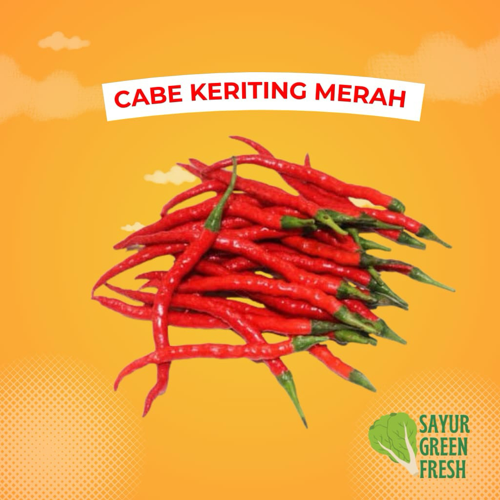 

[Bintaro] Cabe Keriting Merah 250 gr