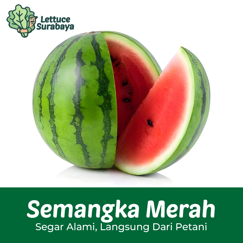 

Semangka Merah -/+ 4 Kg Per Biji