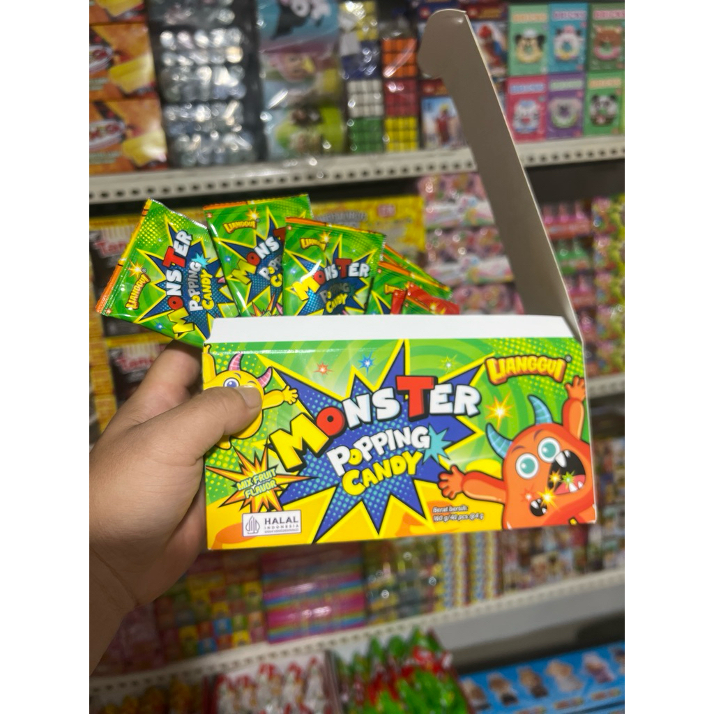 

Monster Popping candy isi 40pcs