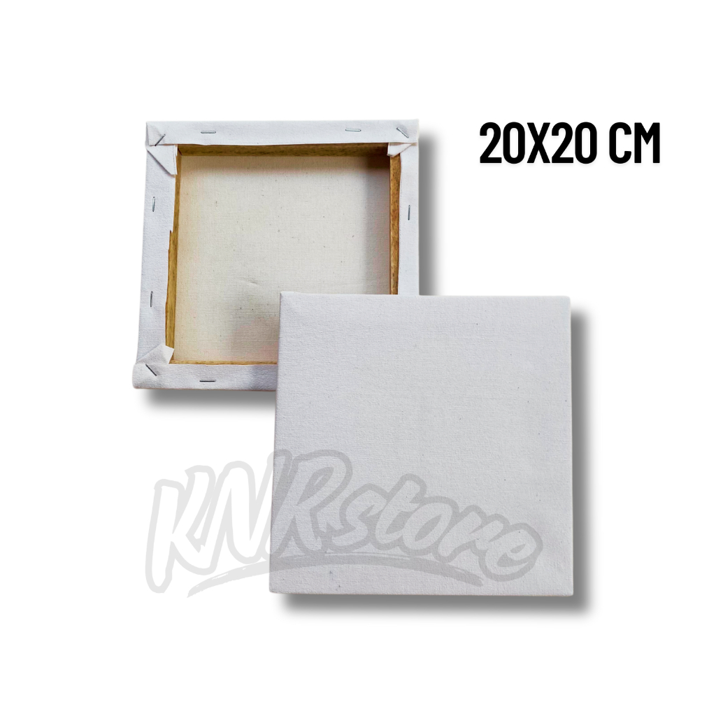 

TERMURAH kanvas lukis ukuran 20x20 cm / alat melukis / bahan premium