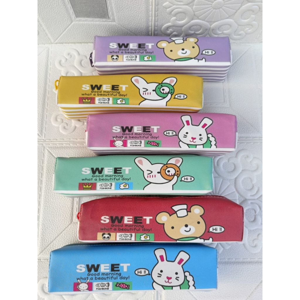 

Tempat Pensil Kotak Pensil Motif Boneka SWEET Lucu Terbaru