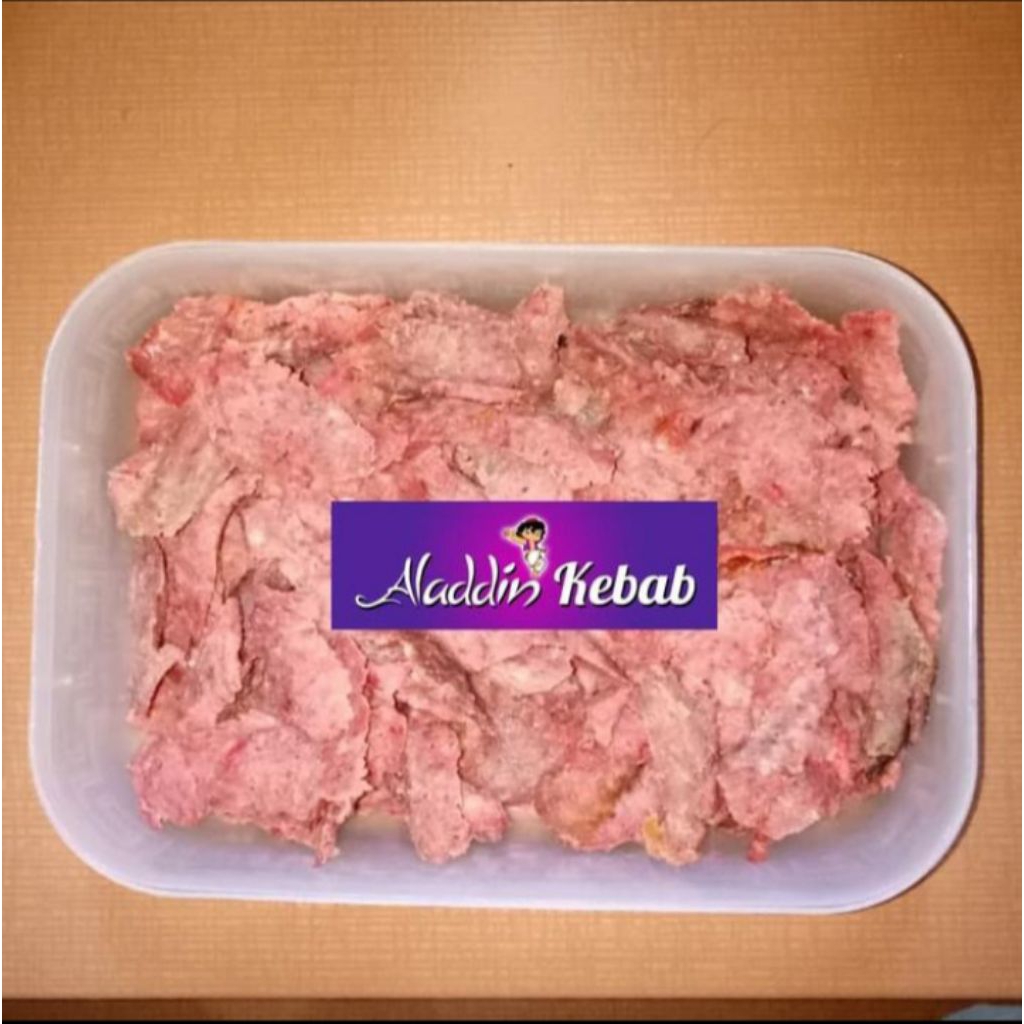 

Daging Kebab Iris atau slices