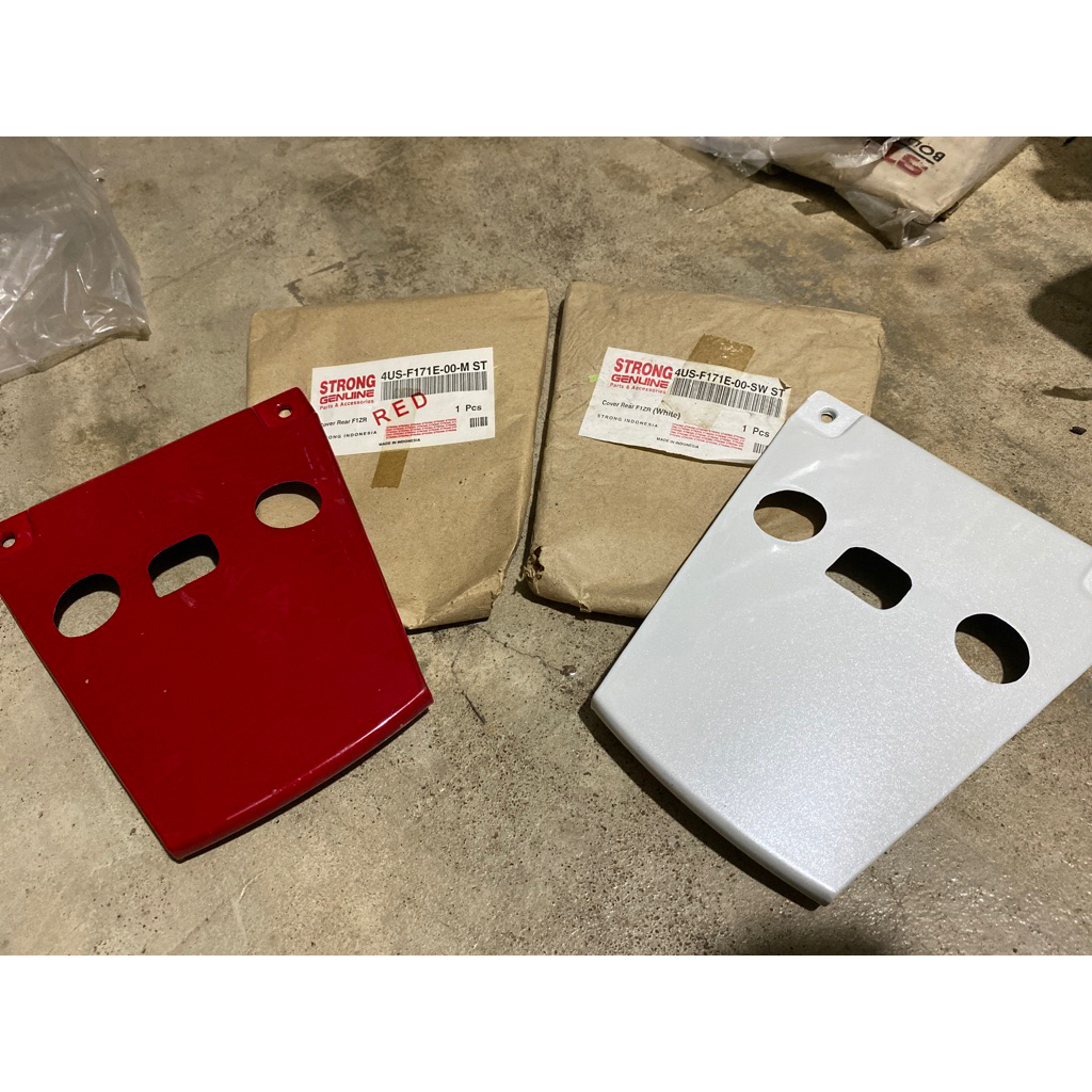 COVER SAMBUNGAN BODY F1ZR MERAH PUTIH MERK STRONG FIZR FIZ F1Z R PED PET COVER STOP STOPLAMF