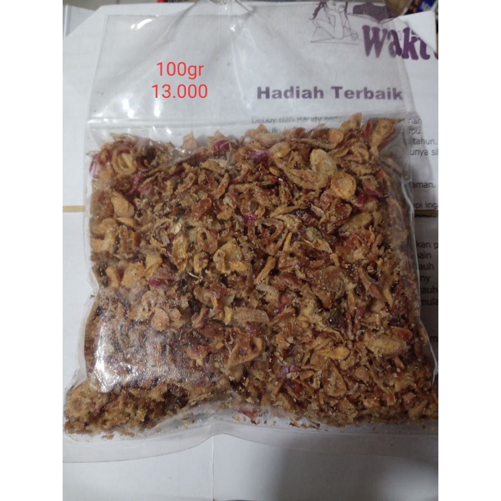 

Bawang Goreng (100gr)