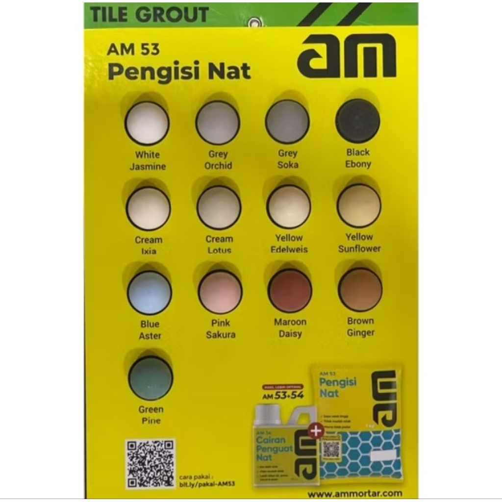 Am 53 Tile Grout Pengisi Nat