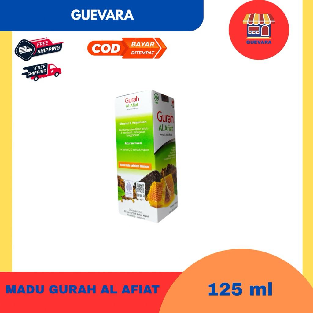

Madu Gurah Al Afiat 125 ml membantu meredakan batuk asma dan keluhan paru-paru