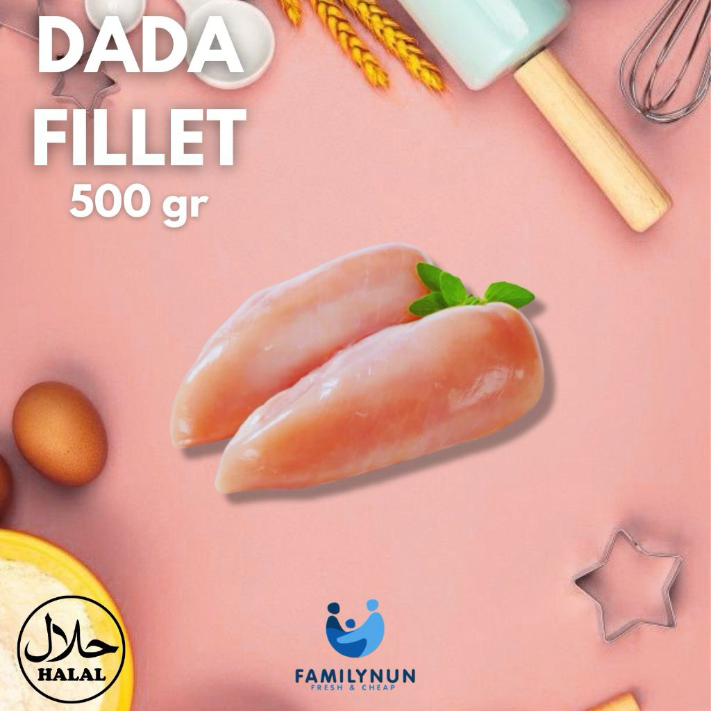 

Dada Fillet Fresh / Frozen berat 500 - 2000 gr