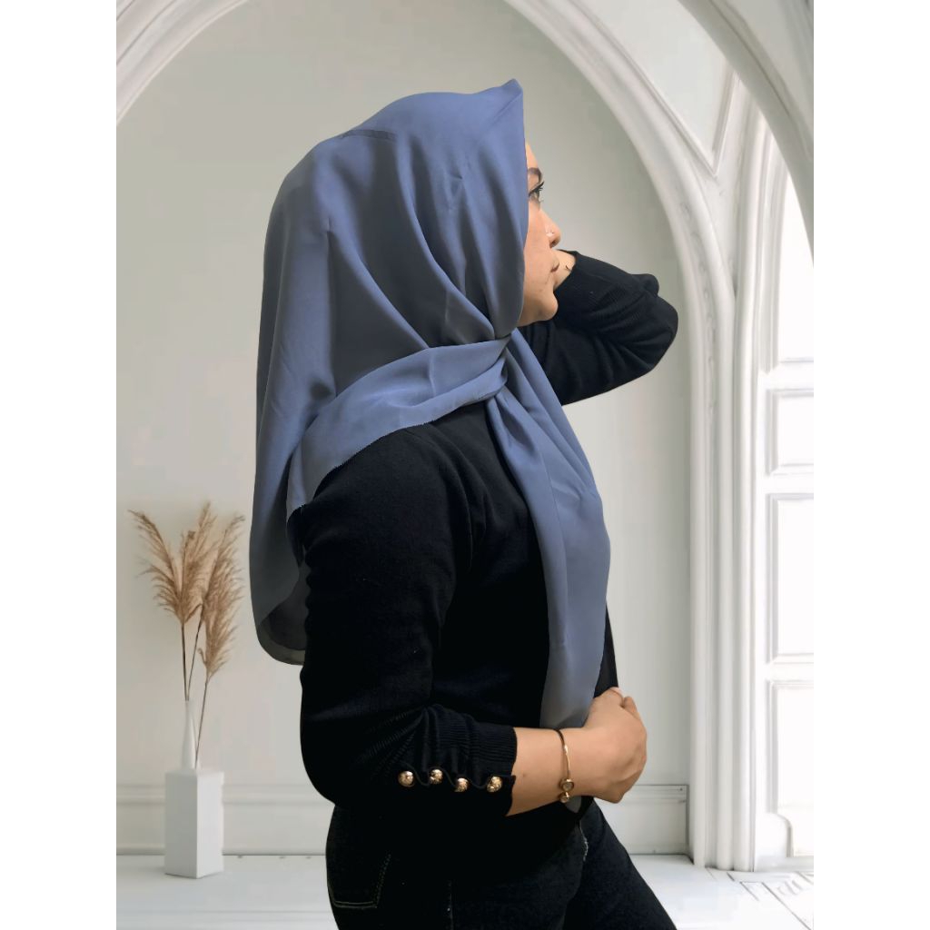 Paket Reseller Grosir Hijab Polos Polycotton Premium