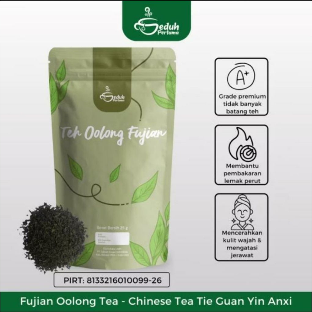 

Seduh Pertama Fujian Oolong Tea - Chinese Tea Tie Guan Yin