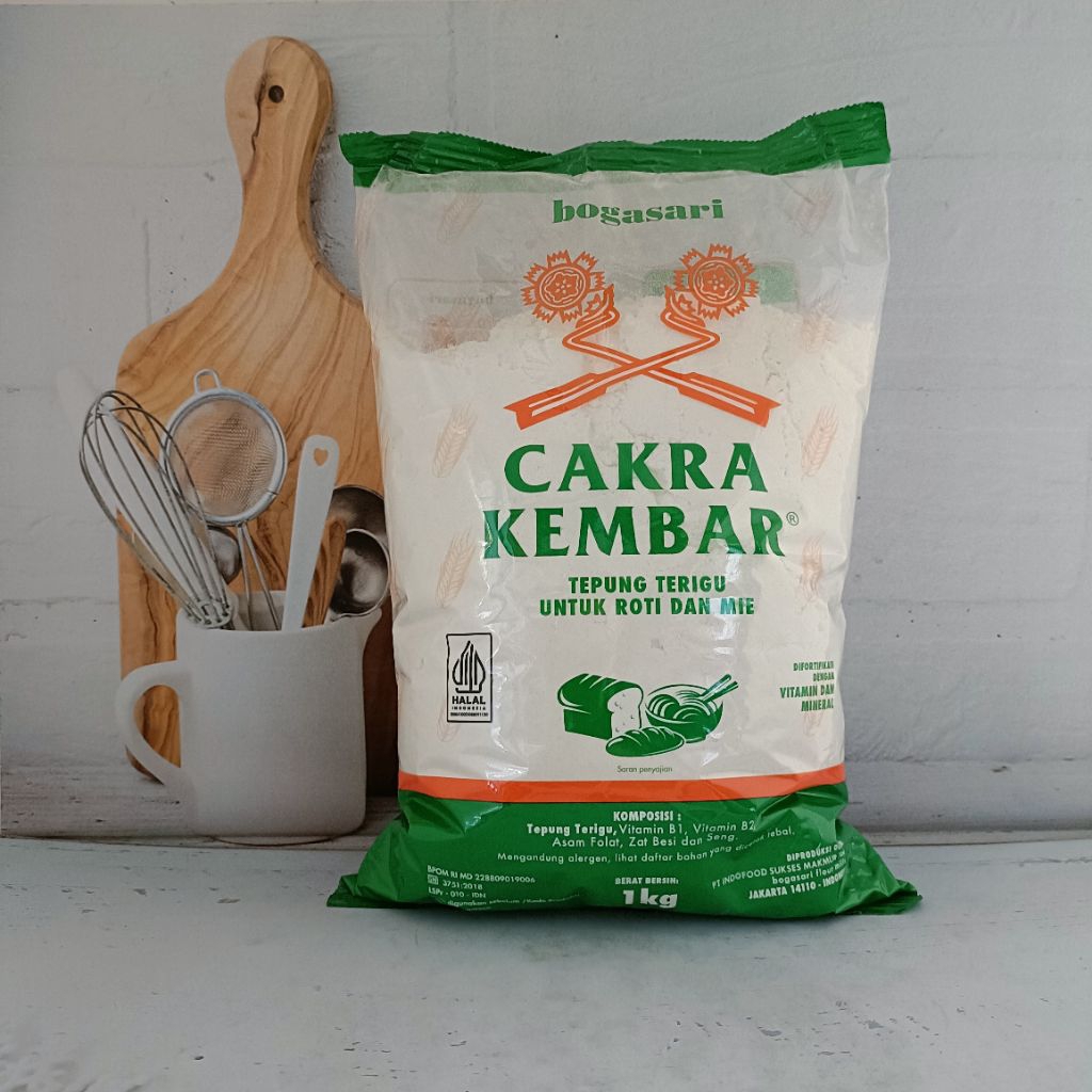 

TEPUNG CAKRA KEMBAR TRANSPARANT ( 1KG )