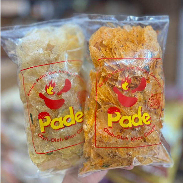 

[ecer] Kripca/Keripik Kaca (Bulat) khas PADE Pedas & Asin