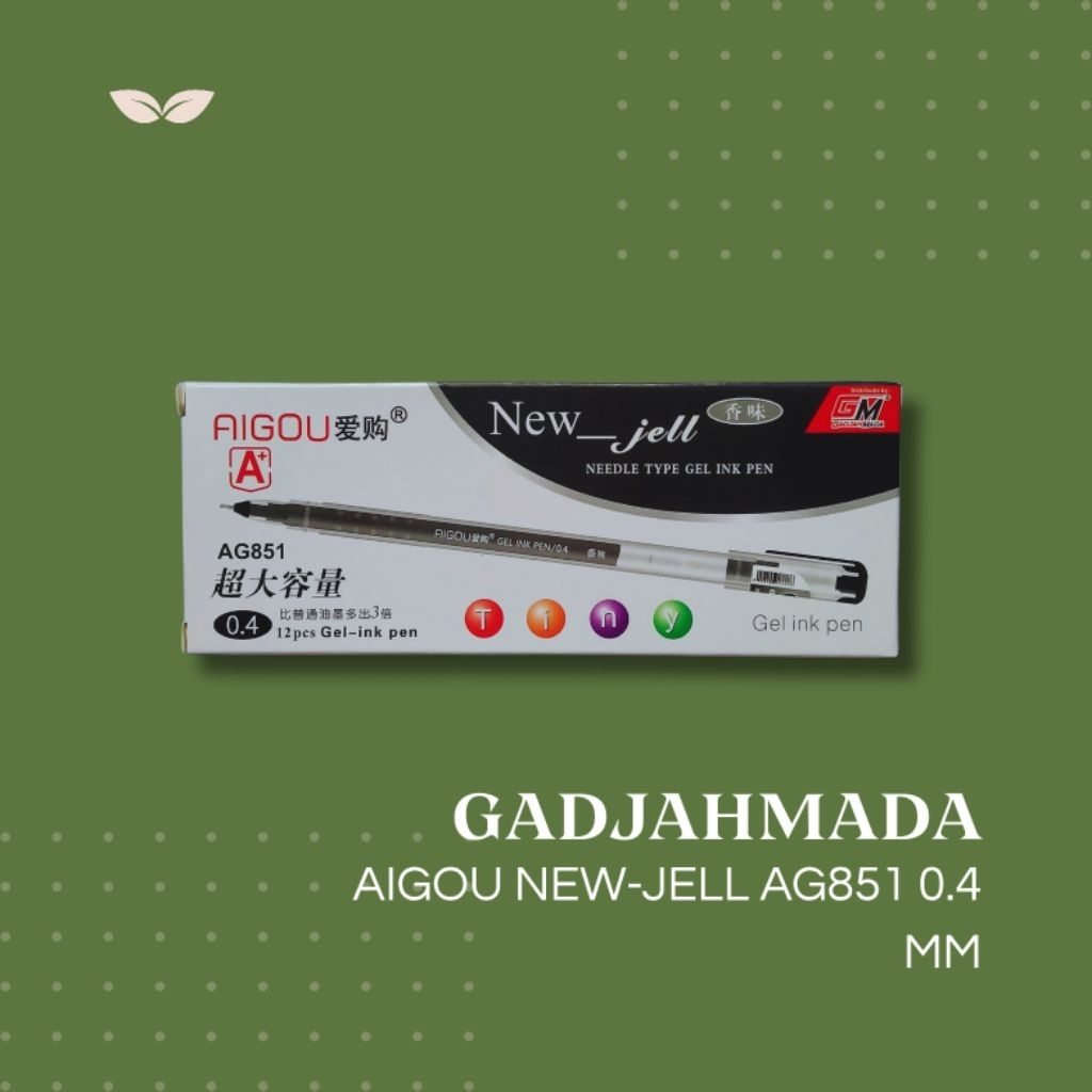 

GADJAHMADA AIGOU NEW-JELL AG851 0.4 MM