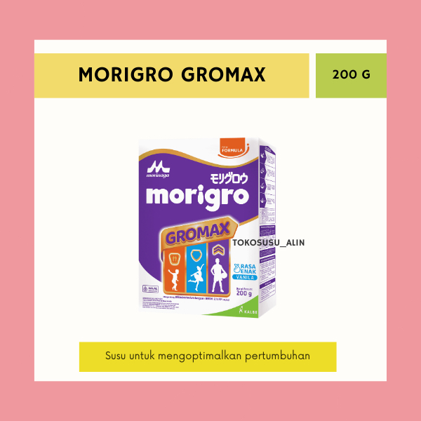 

MORIGRO GROMAX 200 G / SUSU PERTUMBUHAN ANAK