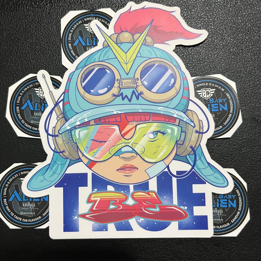 

TRUE 30 LABEL STIKER