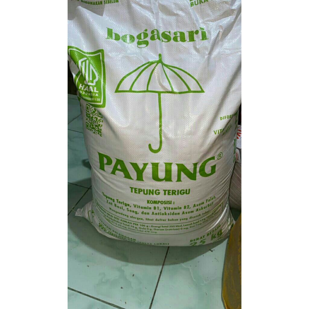 

tepung payung 25 kg