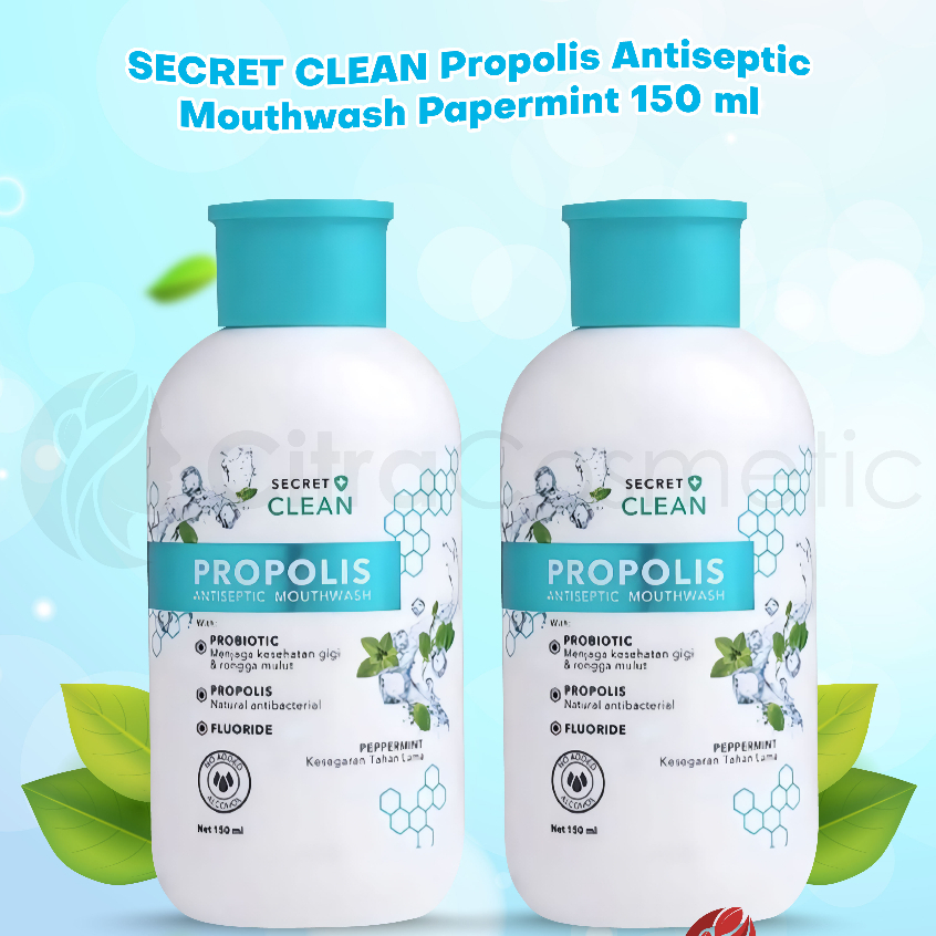 Secret Clean Propolis Antiseptic Mouthwash / Propolis Antiseptic Mouthwash