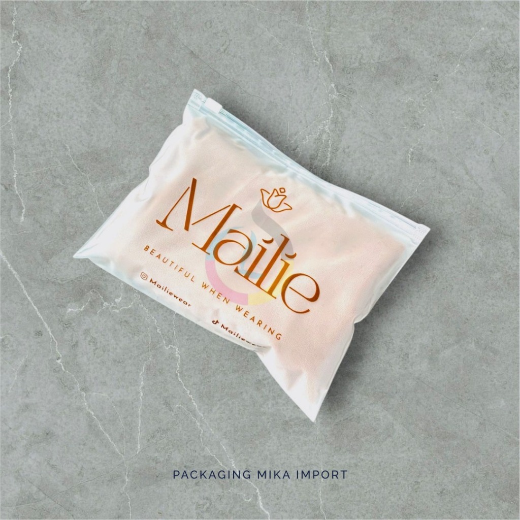 ziplock custom zipper bag plastik mika 'import sablon plastik