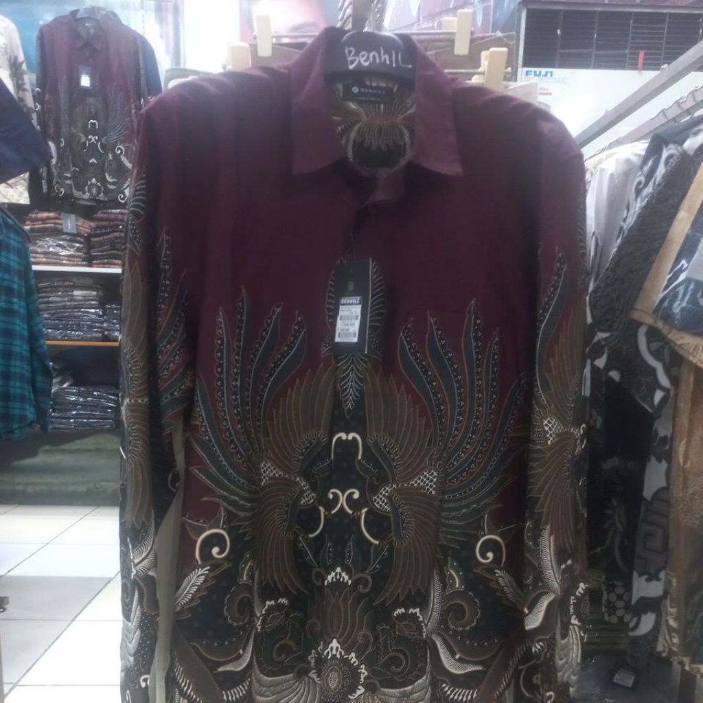 KEMEJA BATIK  BENHILL LENGAN PANJANG ART55006
