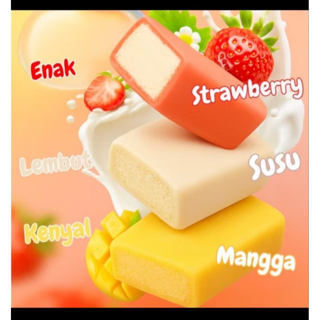 

Lezatoz_Genz Mochi Snow Cake 28Gr 1 Box Isi 24 Pcs