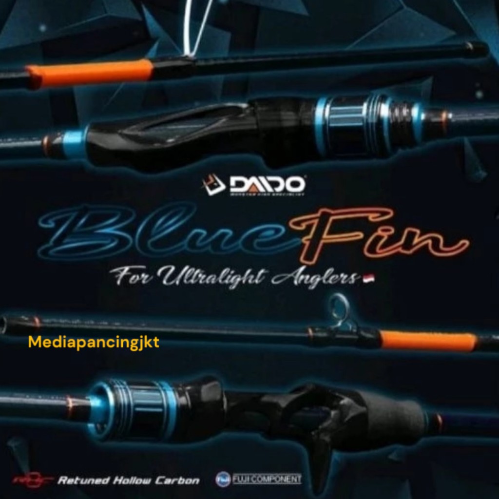 Joran Daido UL Bluefin Bc & Spinning 702 full fuji ultralight