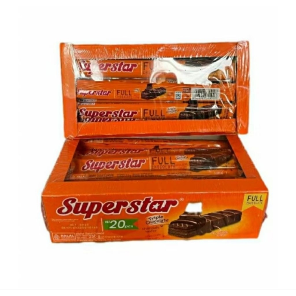 

Superstar Wafer 12.5gr (isi 20)
