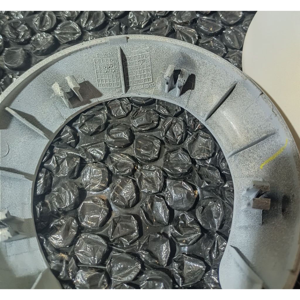 cover spion Honda Scoopy putih doff original