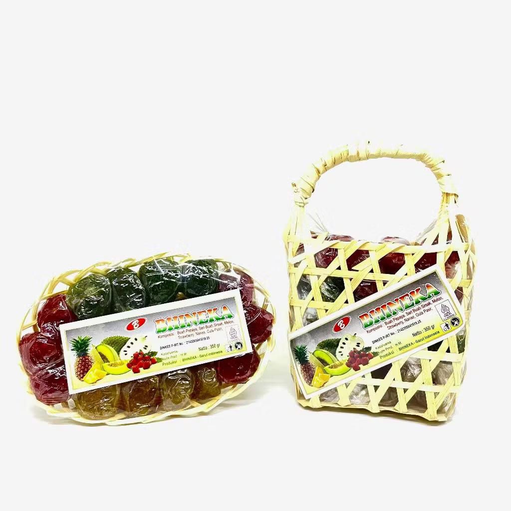 

BHINEKA Dodol Buah Oleh-oleh Khas Garut Bhinneka Keranjang - Parcel
