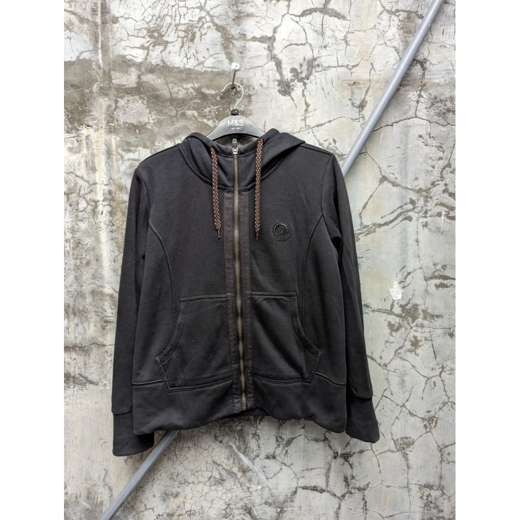 Hoodie hitam polos lecaf sports original second