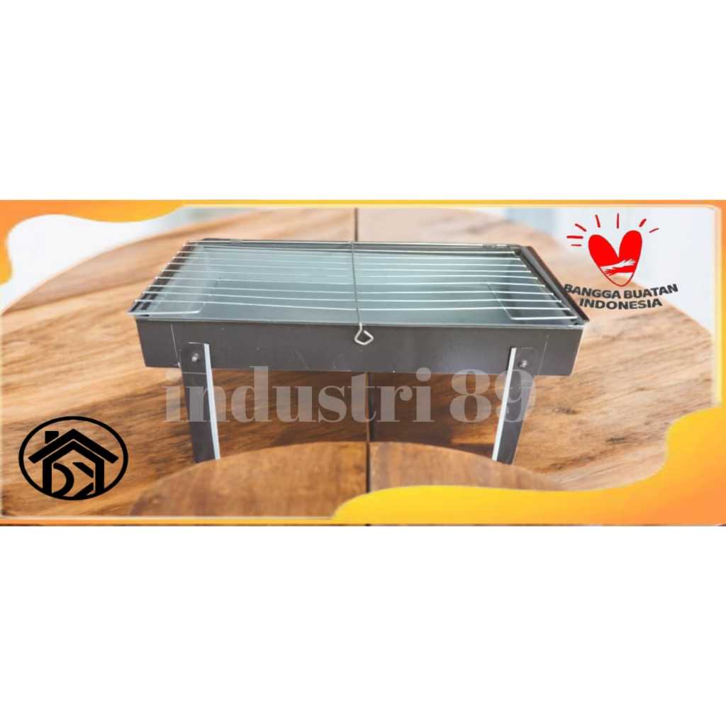 alat panggang sate/panggangan porteble bakaran sate ikan ayamsosis bakar arang