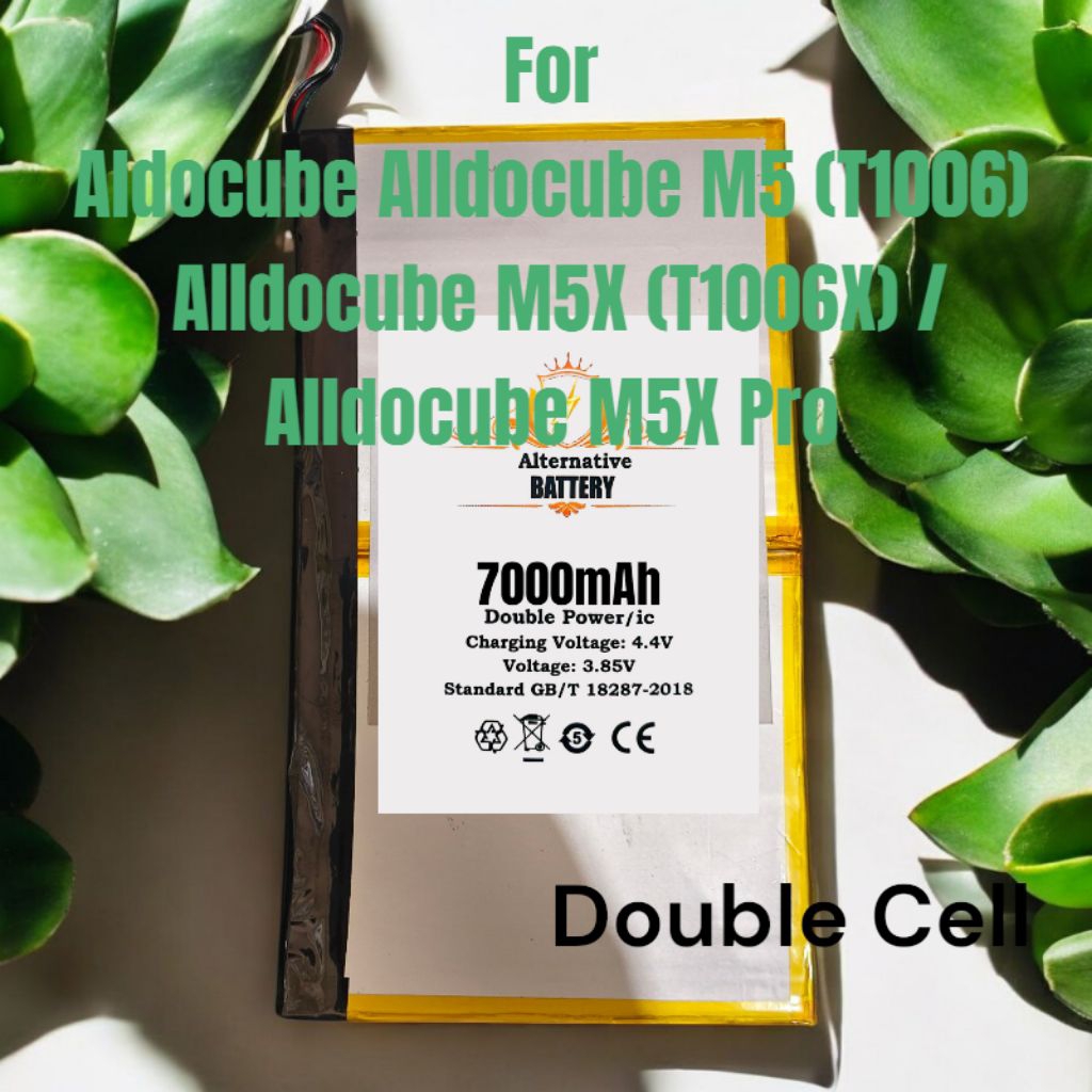 Batre For Tablet Aldocube Alldocube M5 (T1006) / Alldocube M5X (T1006X) / Alldocube M5X Pro Baterai 