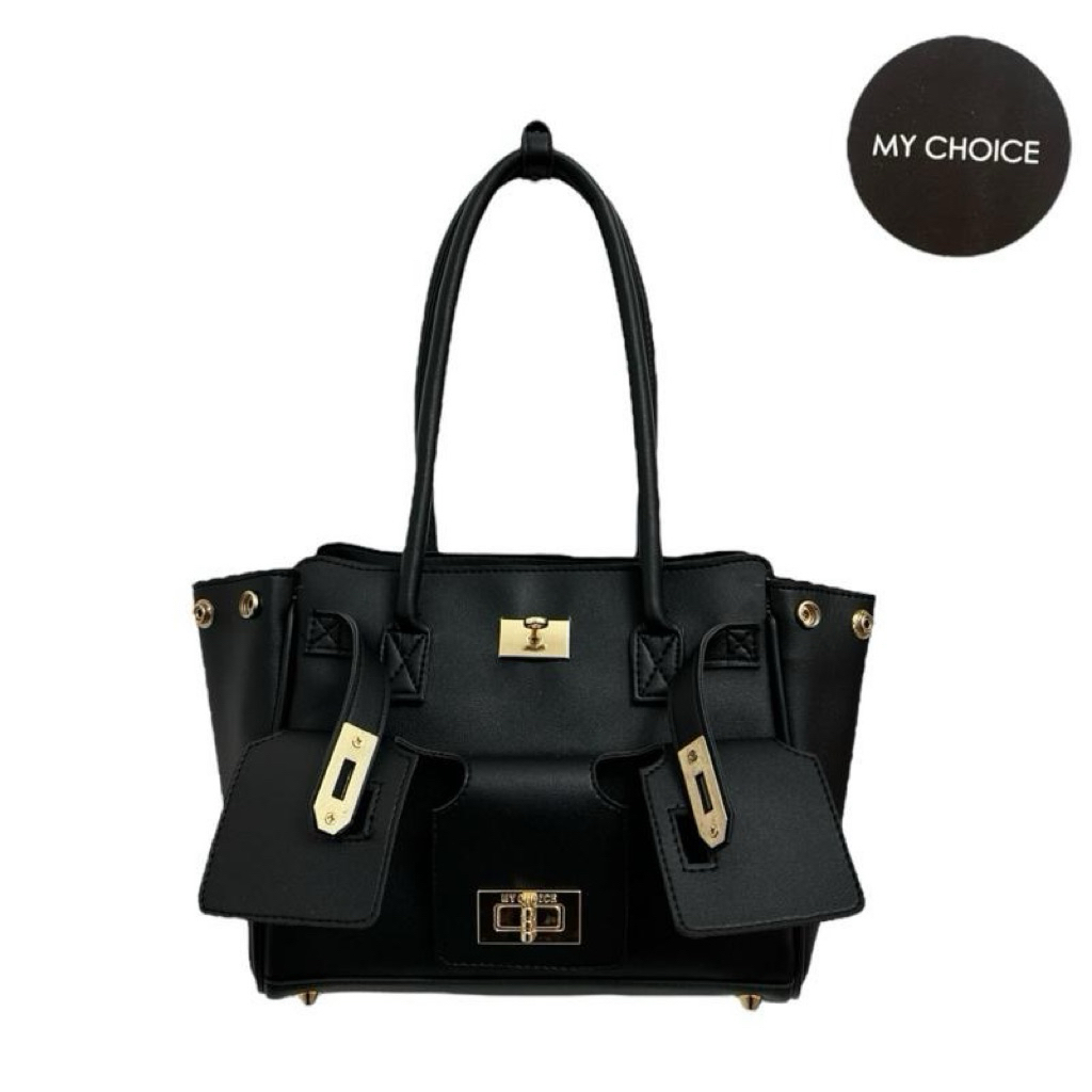 MY CHOICE BELINA 35x 20x 11 CM / Tas Selempang Bahu Wanita / Totebag Perempuan Kulit Totebag Cewek P