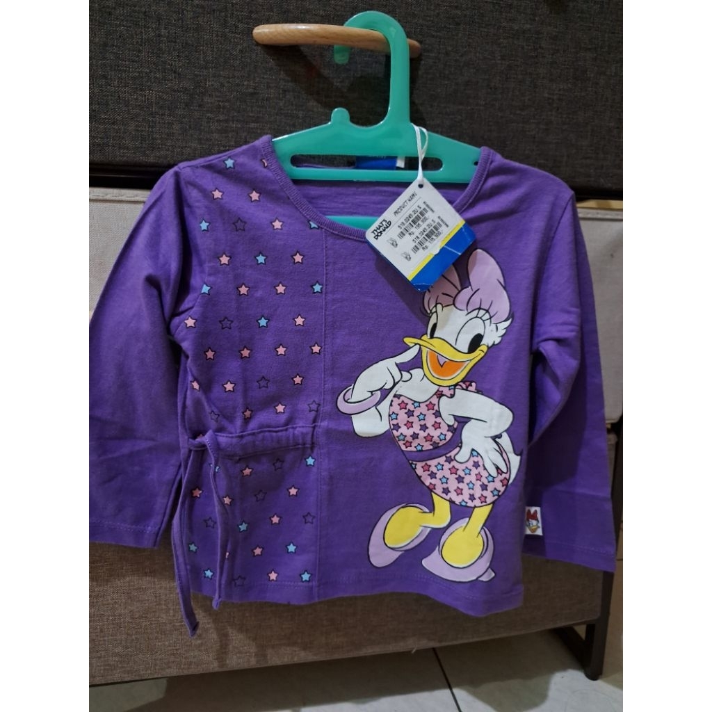 KAOS DISNEY RODEP JUNIOR DONALD DUCK ANAK PEREMPUAN