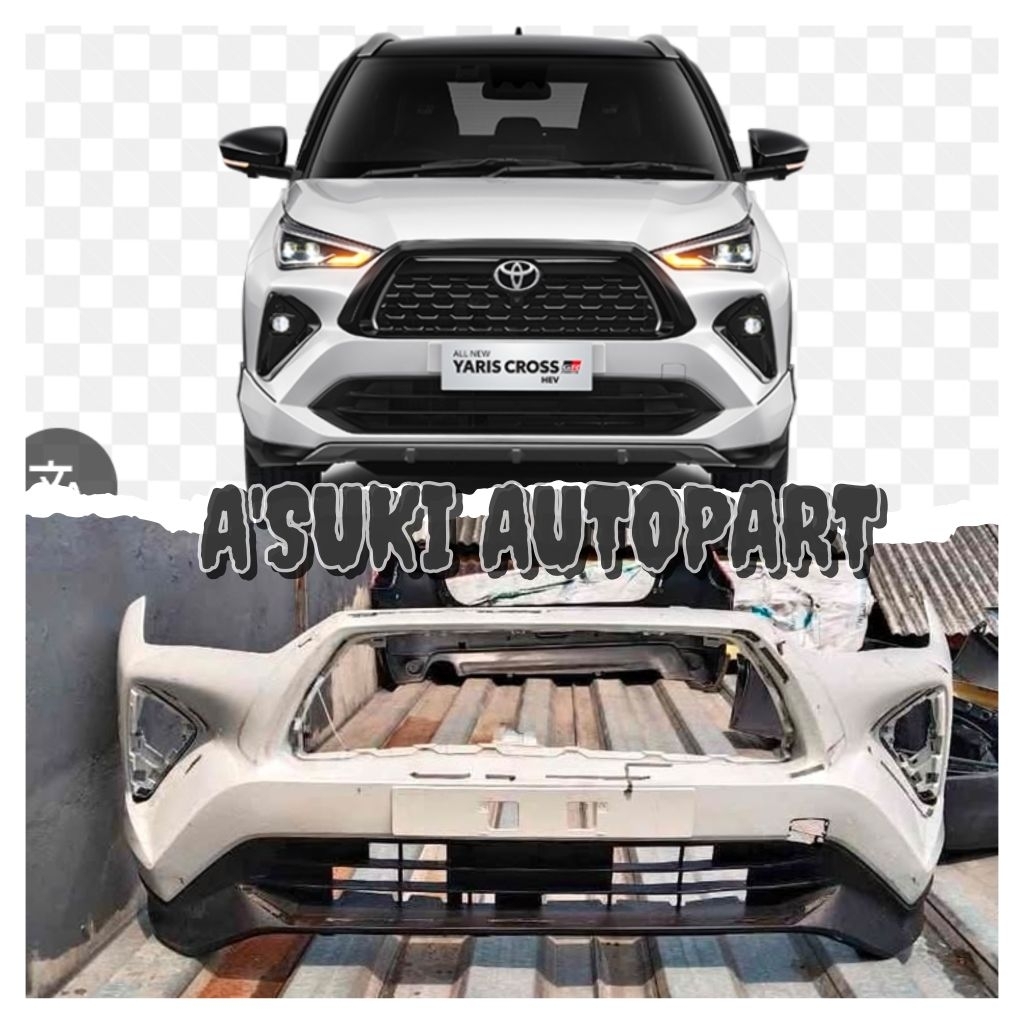 BUMPER BEMPER DEPAN YARIS CROOS 2024