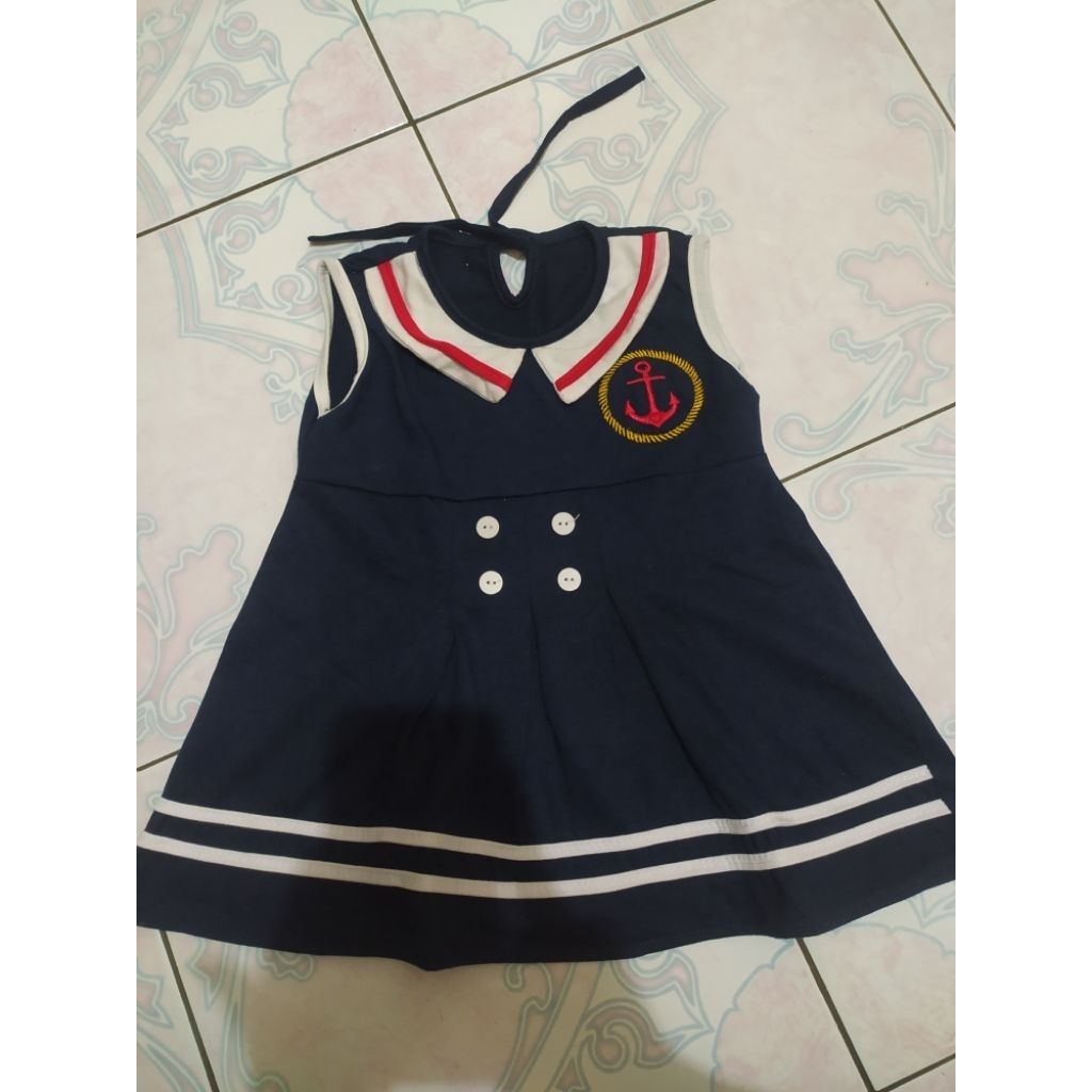 Dress Bayi Pelaut