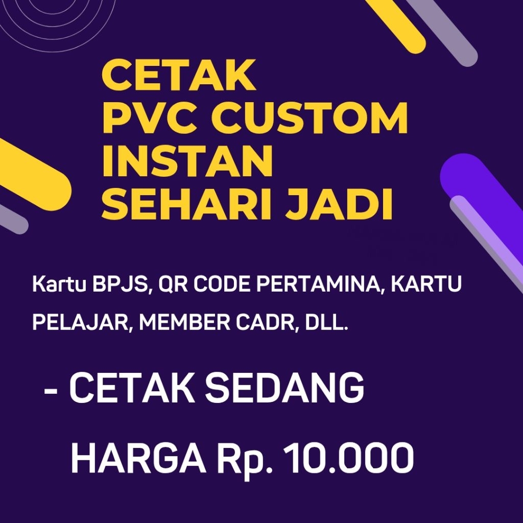 

Kartu ID CARD Sedang Instan satu hari jadi