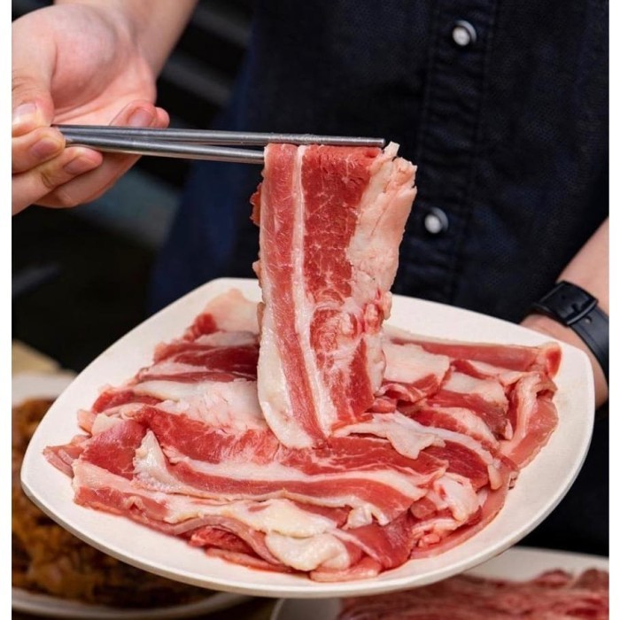 

Daging Slice Yoshinoya Yakiniku Shabu 500gr / Beef Slice / Shortplate Slice