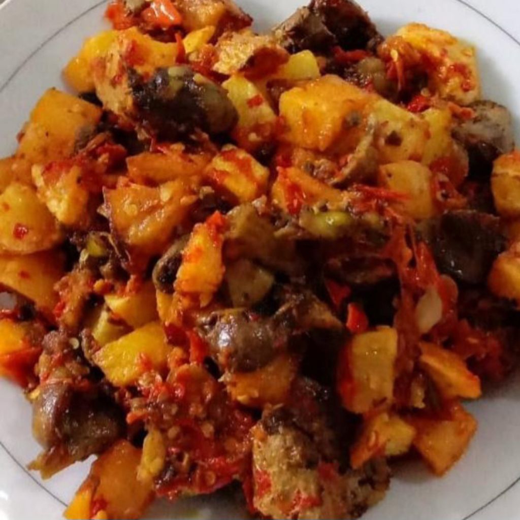 

Sambel Goreng Kentang Ati Ampela