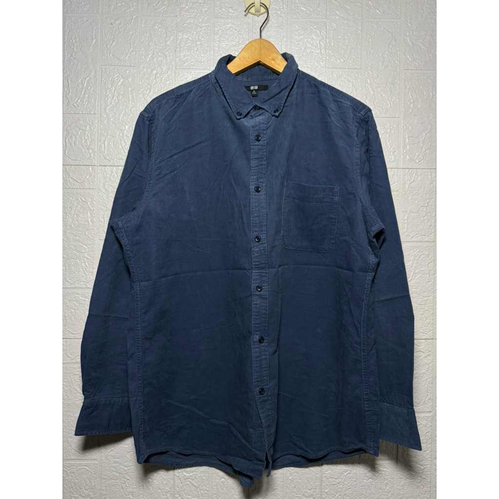 UNIQLO CORDUROY SHIRT ORIGINAL (size besar)