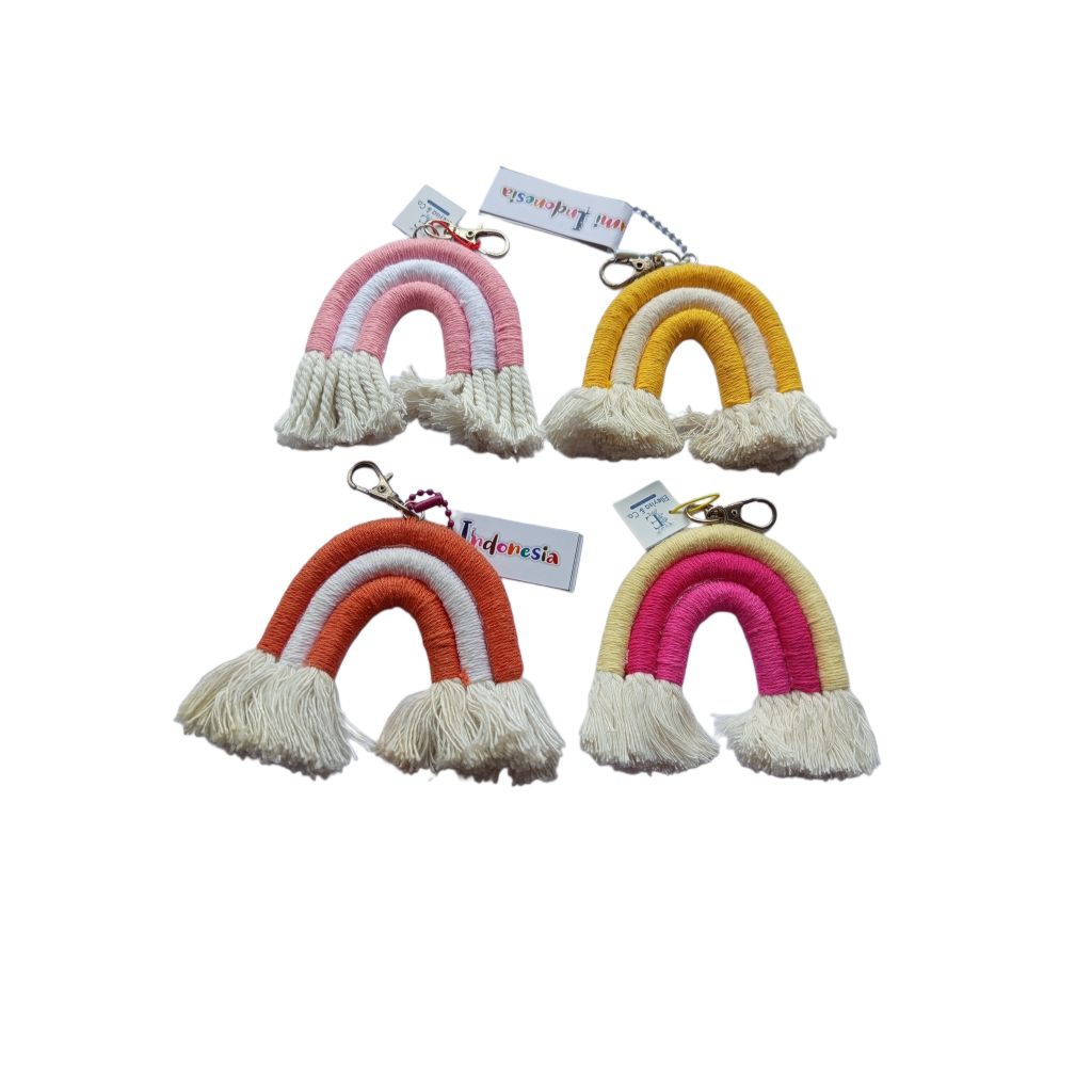gantungan Kunci dream catcher colour