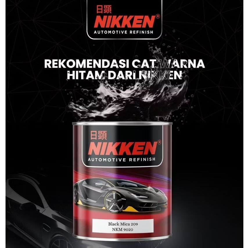Cat Hitam Avanza Black Mica 209 Nikken Cat Mobil Xenia Rush Agya 1Kg