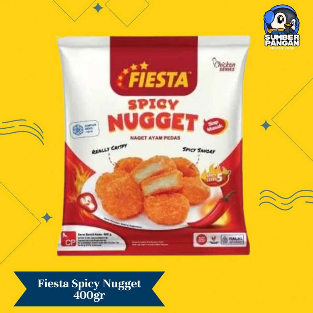 

Fiesta Nugget Spicy 400gr