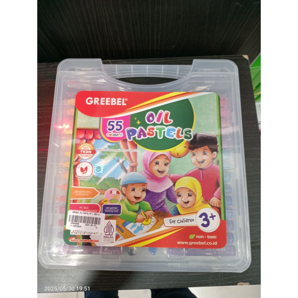 

Greebel oil pastel isi 55