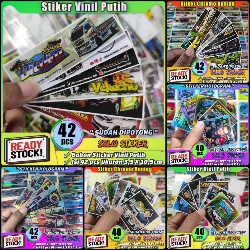 

Stiker TCI Mobil Basuri Panjang Bahan Vinyl Putih Sticker Bis Isi 42pc SUDAH DIPOTONG