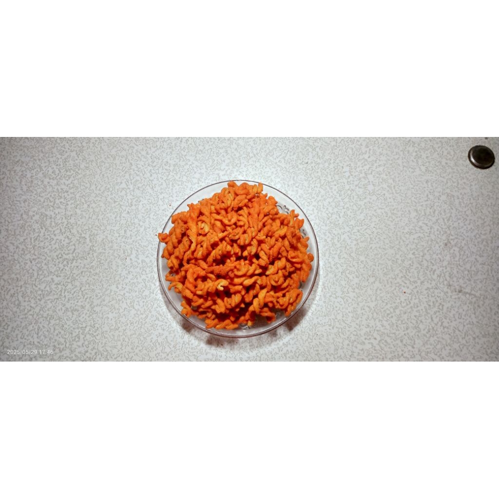 

makroni spiral pedas (balado)