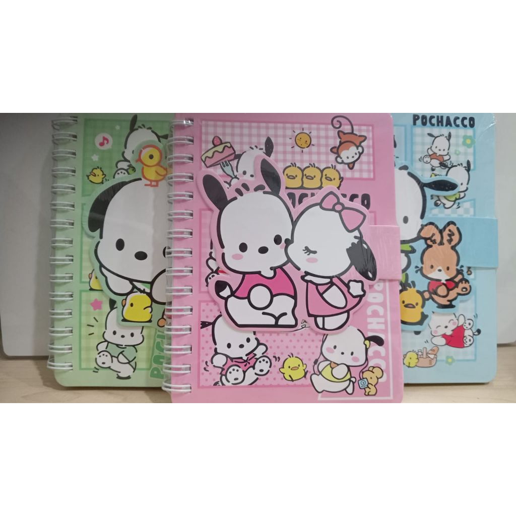 

ATS-11872 Sanrio Character Pochacco Buku Diary Ring 104 x 139 mm