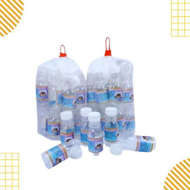 

Botol Zam Zam 30ml isi 30pcs - Botol Kosong air Zamzam Oleh -oleh Haji & Umroh