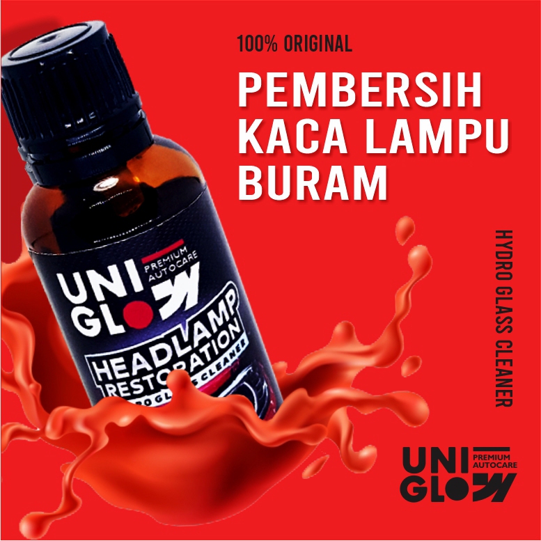 Headlamp Restoration Pembersih Kaca Lampu Kendaraan Mobil Menguning By Uniglow