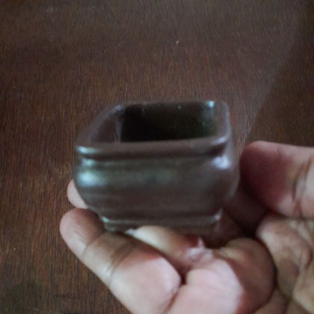 pot bonsai mini bahan resin anti pecah