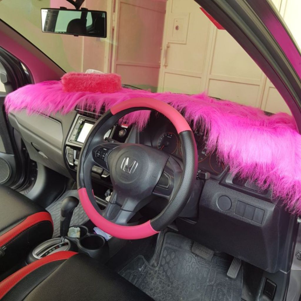 NEW ALAS BULU DASHBOARD MOBIL BULU KOREA PREMIUM COVER DASHBOARD ALAS DASHBOARD KARPET BULU